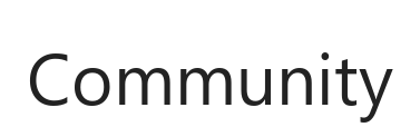 Community